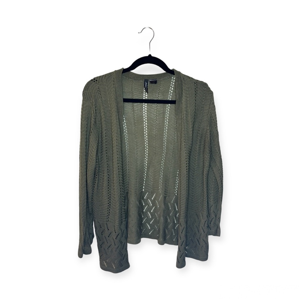JasonMaxwell Olive Green Cardigan